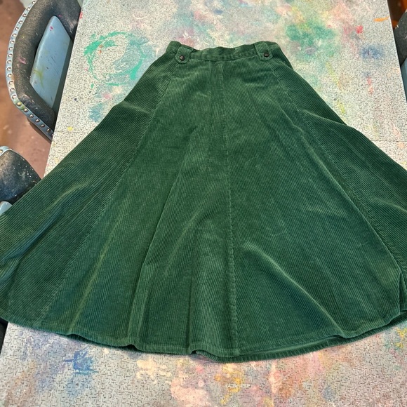 80s Thick Corduroy Skirt - Picture 8 of 14
